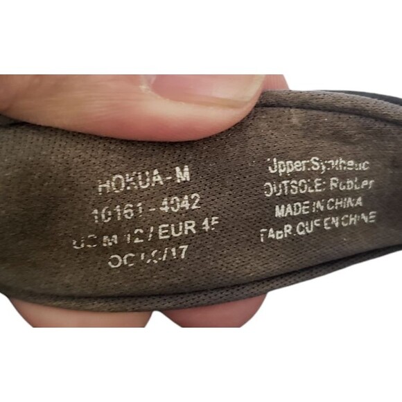 OluKai Hokua Flip Flops Black Slides Slip On Sandals Comfort Men Size 12 main image 9